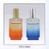 50ml color painted silk printing glass perfume bottle